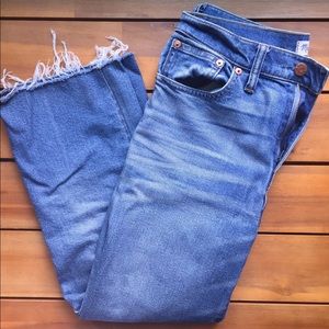 Madewell - Cropped Wide Leg Jeans